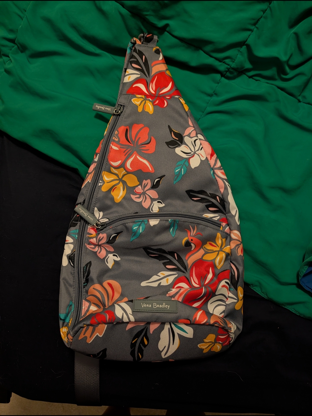 Vera Bradley Floral Sling Backpack